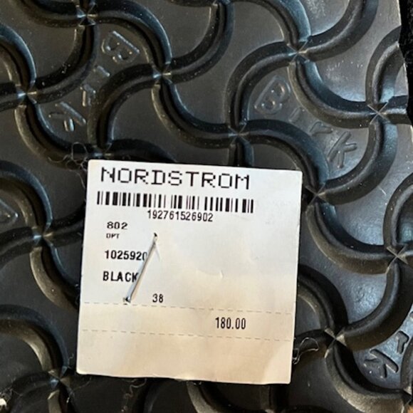 BIRKENSTOCK: WOMENS ‘ARIZONA BIG BUCKLE TEDDY RIVET’ FUR SLIDE SANDALS-SIZE 38-7 - Picture 6 of 6